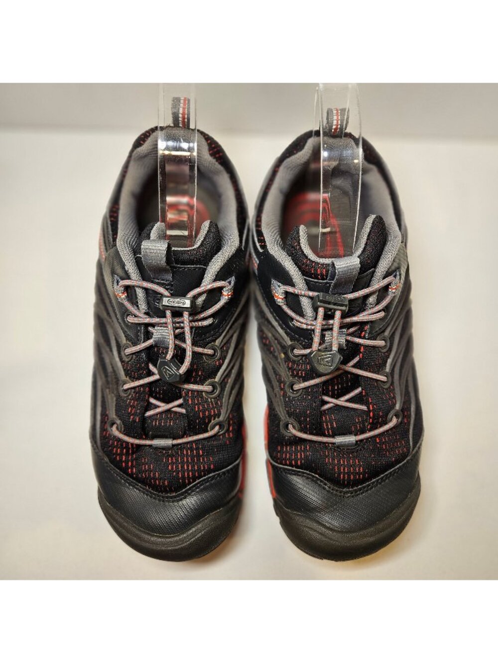 Keen Fishermans Sandals Womens 6.5 Mens 5 EUR 37 Black Red Outrdoor gorpcore